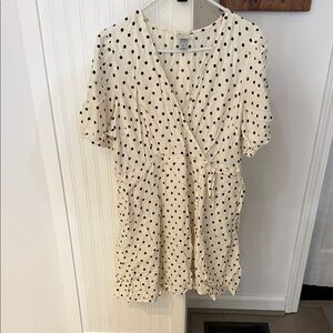 A New Day Cream Polka Dot Blouse